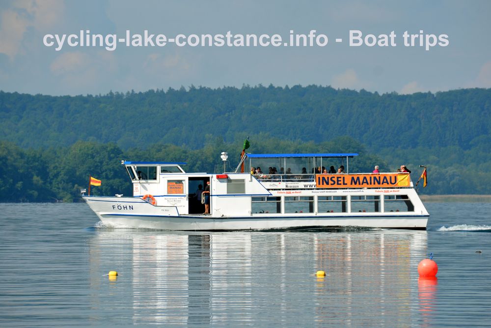 Boat trips on Lake Constance - MS Föhn