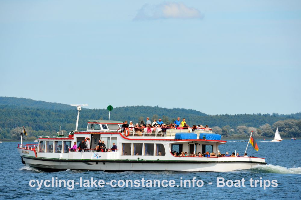 Boat trips on Lake Constance - MS Reichenau