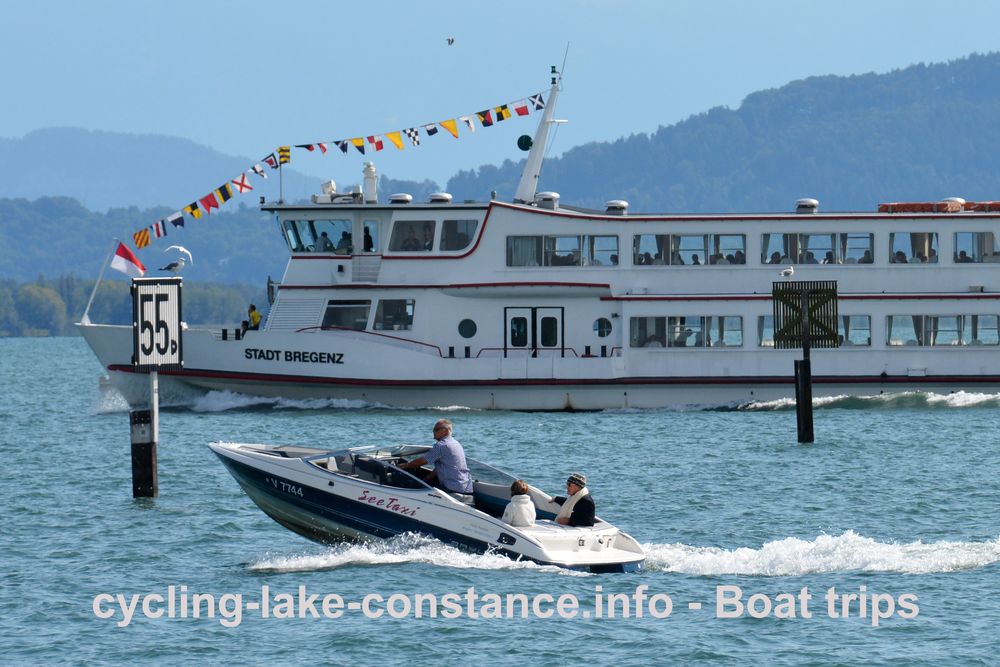 Boat trips on Lake Constance - MS Stadt Bregenz