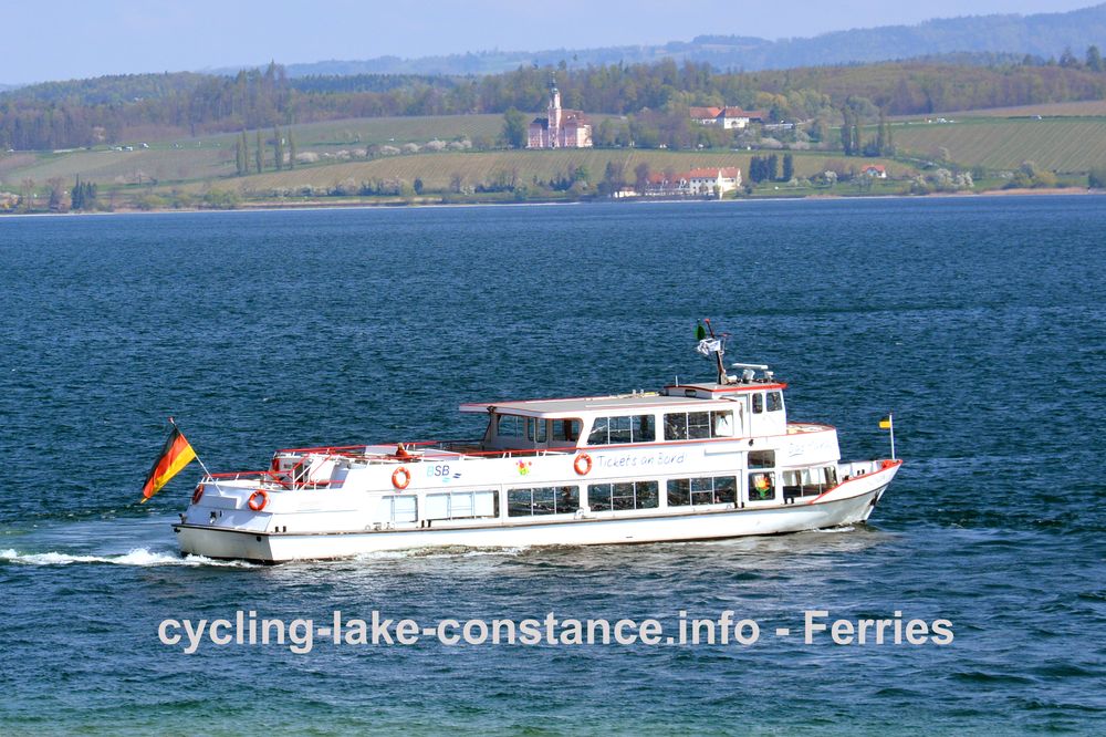 Ferries on Lake Constance - MS Uhldingen
