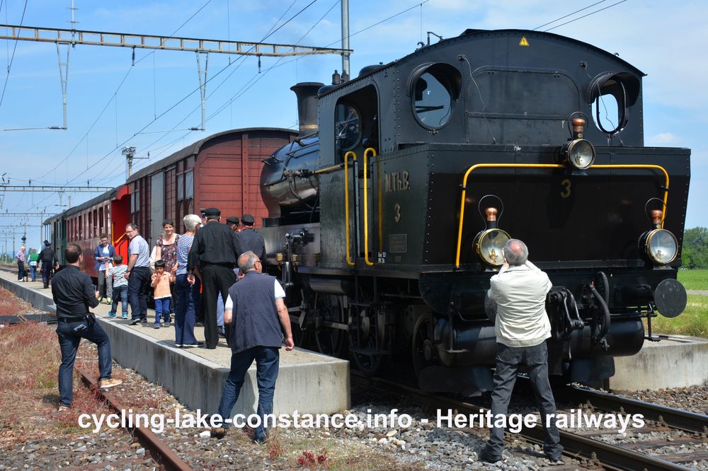 Heritage railways at Lake Constance - Mostindien-Express