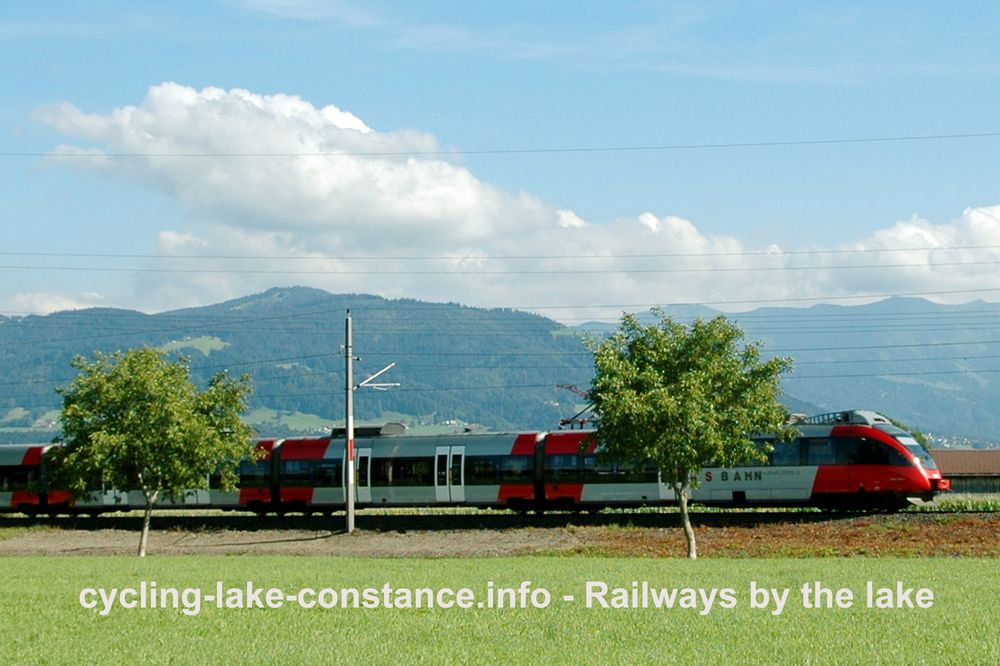 Railways along Lake Constance - OEBB