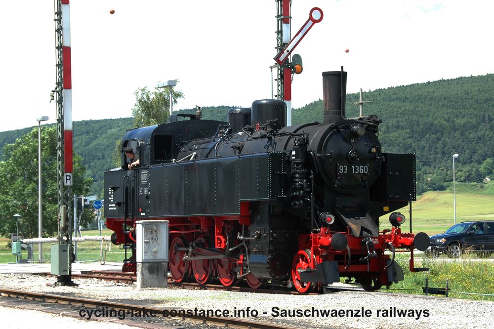 Sauschwaenzle railway - Steam engine 93 1360