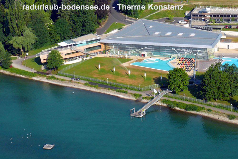 Cycling along Lake Constance - The Thermal Spa in Constance